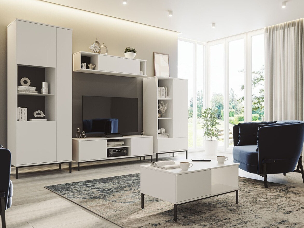 Living room set Lomsore 108 (White)