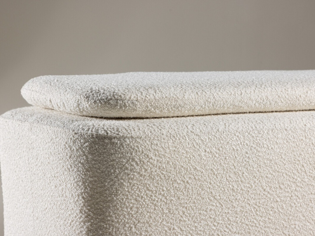 Upholstered bench Dallas 4602 (White)