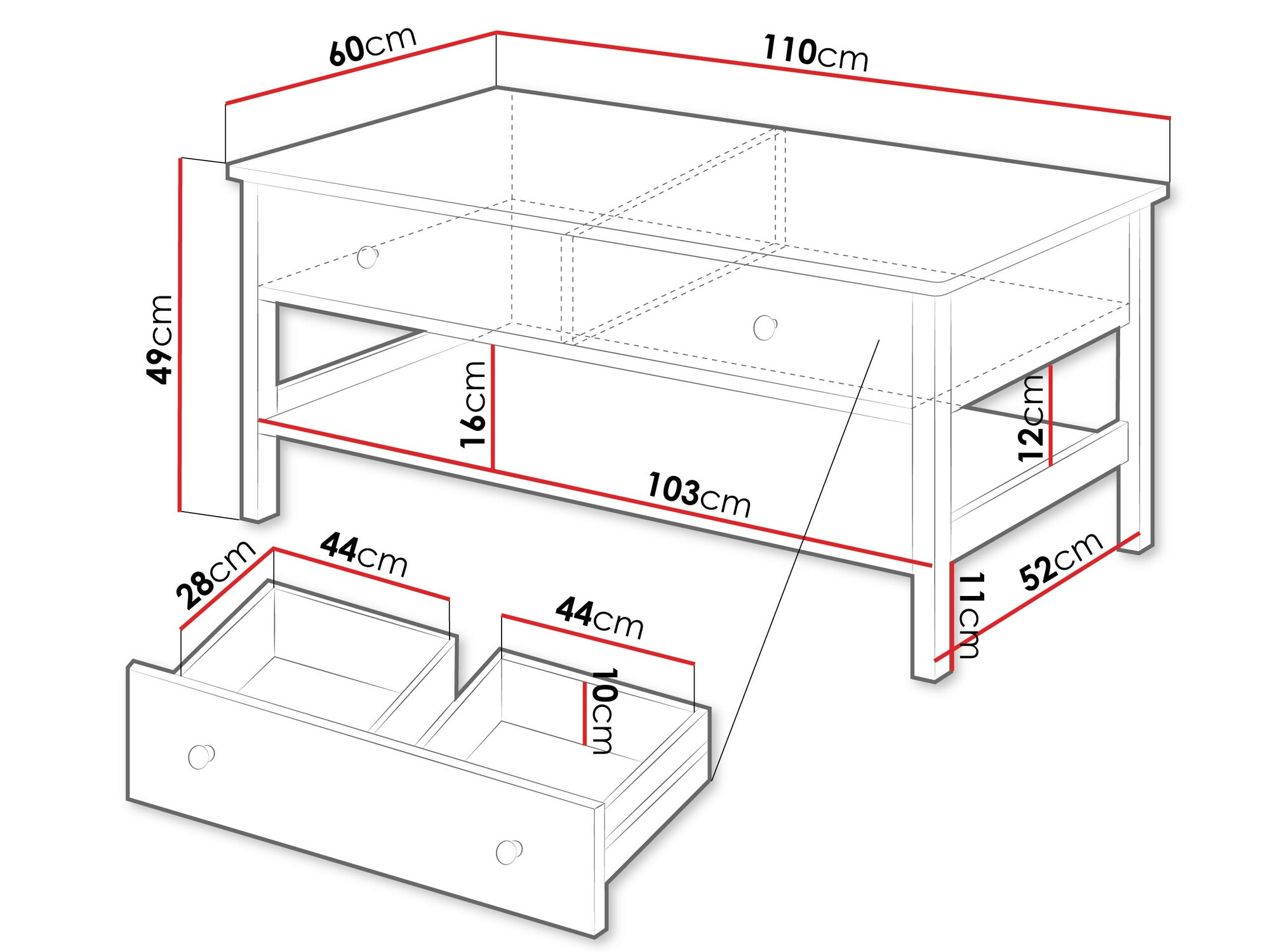 Coffee table Romelbo 131