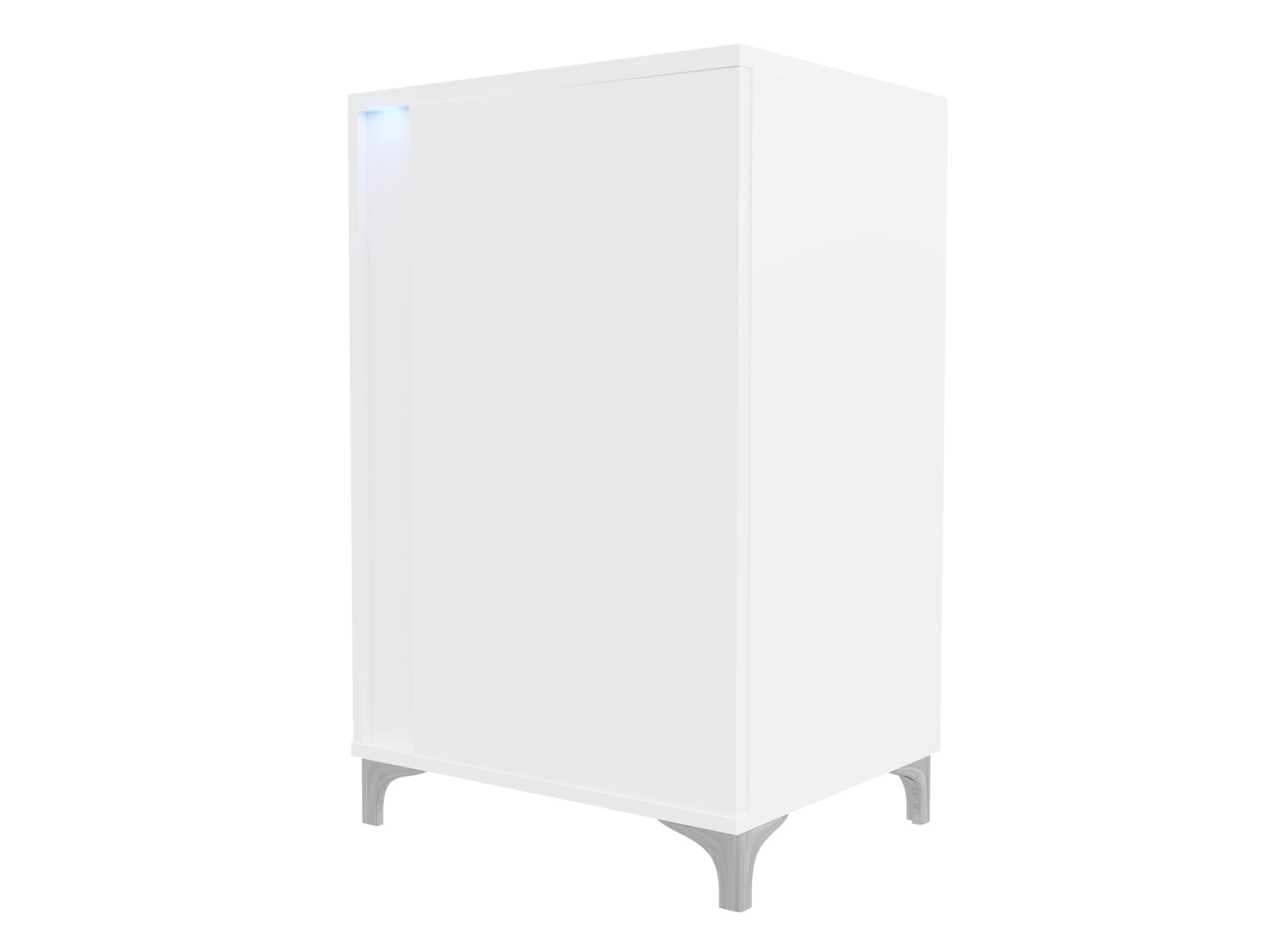 Sideboard Florem (White + Glossy white)