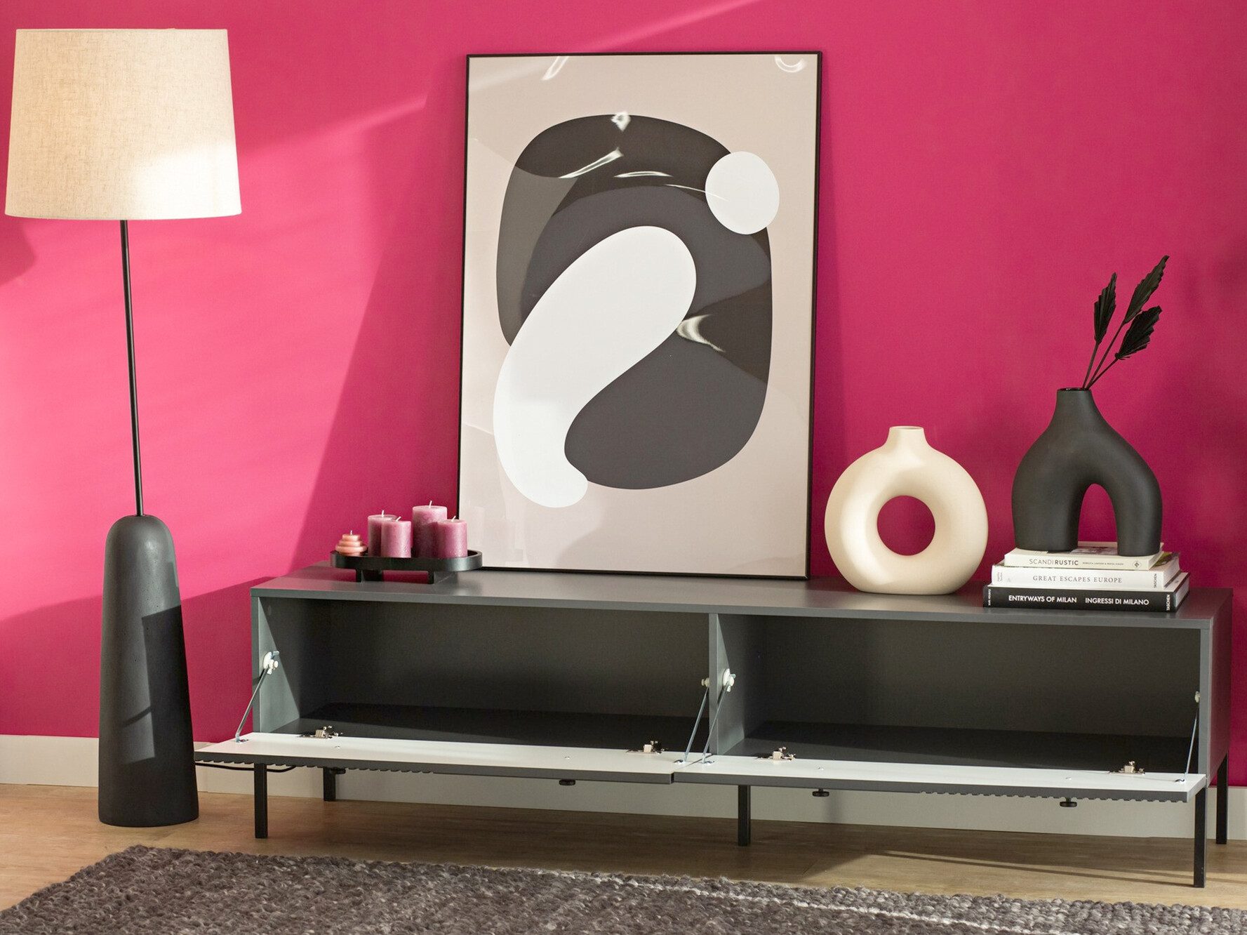 TV stand Etliva 105 (Anthracite)
