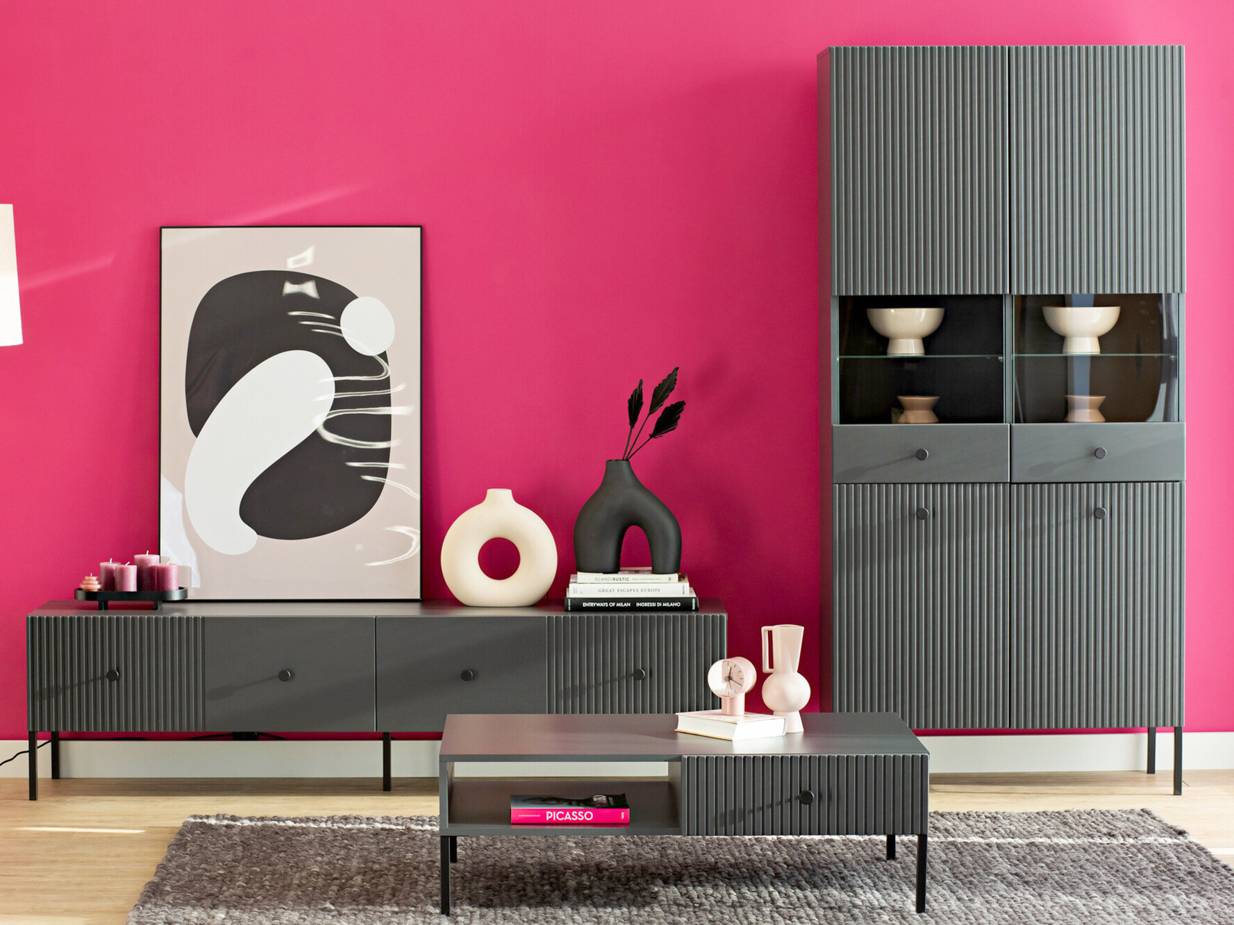 TV stand Etliva 105 (Anthracite)
