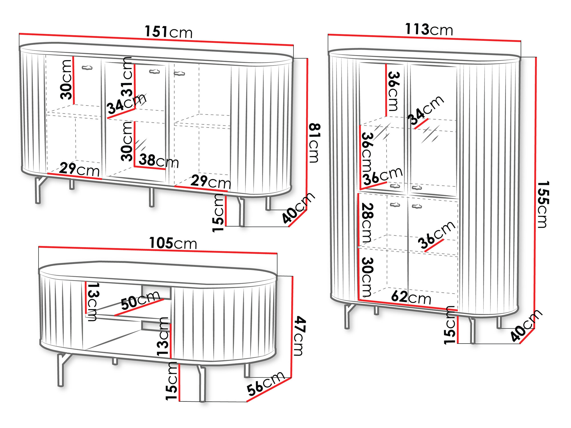 Living room set Novmono 122