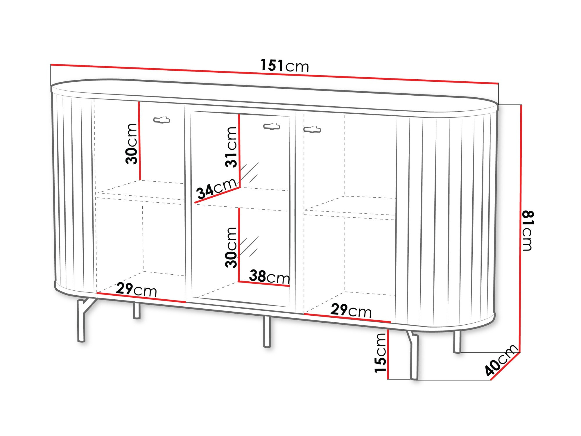 Sideboard Novmono 114