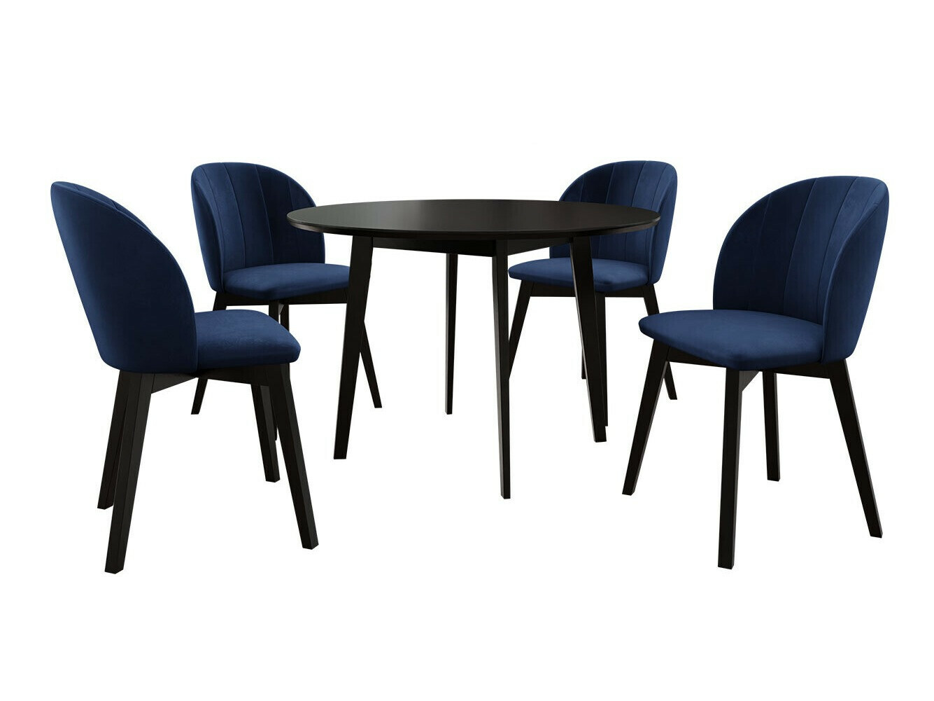Dining set Racine 136 (Black)