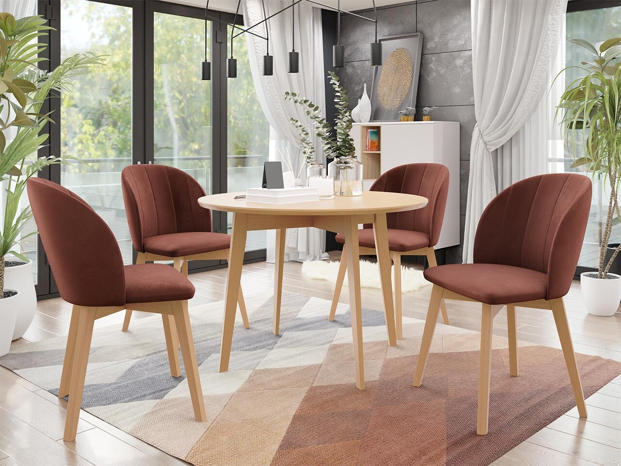 Table Racine 123 (Brown)