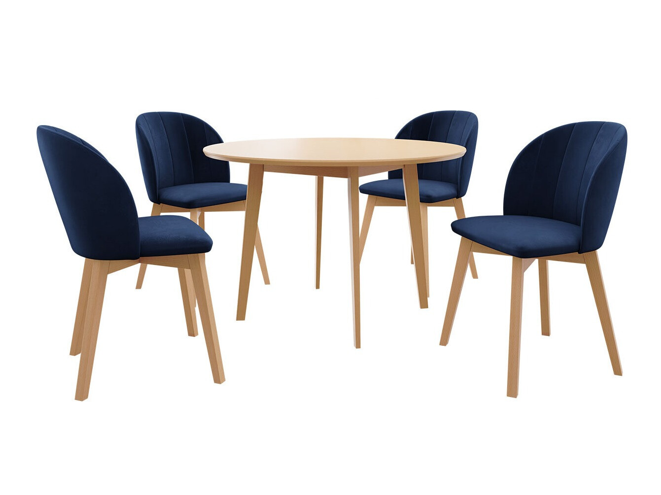 Dining set Racine 136 (Brown)