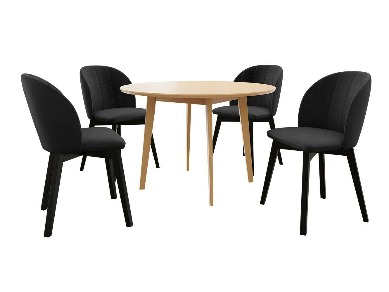 Dining set Racine 136 (Brown)