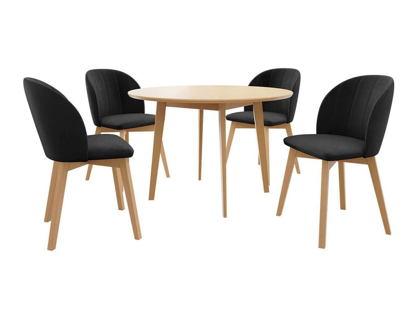 Dining set Racine 136 (Brown)