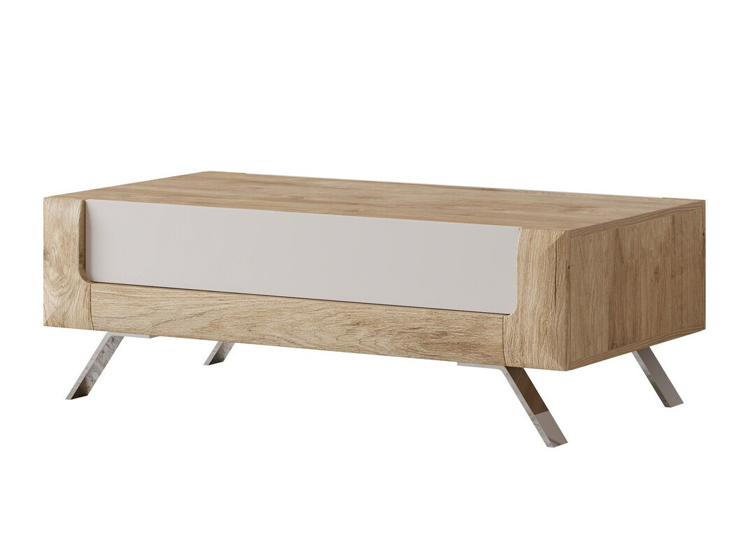 Coffee table Sovera 108 (Golden oak + Cashmere)