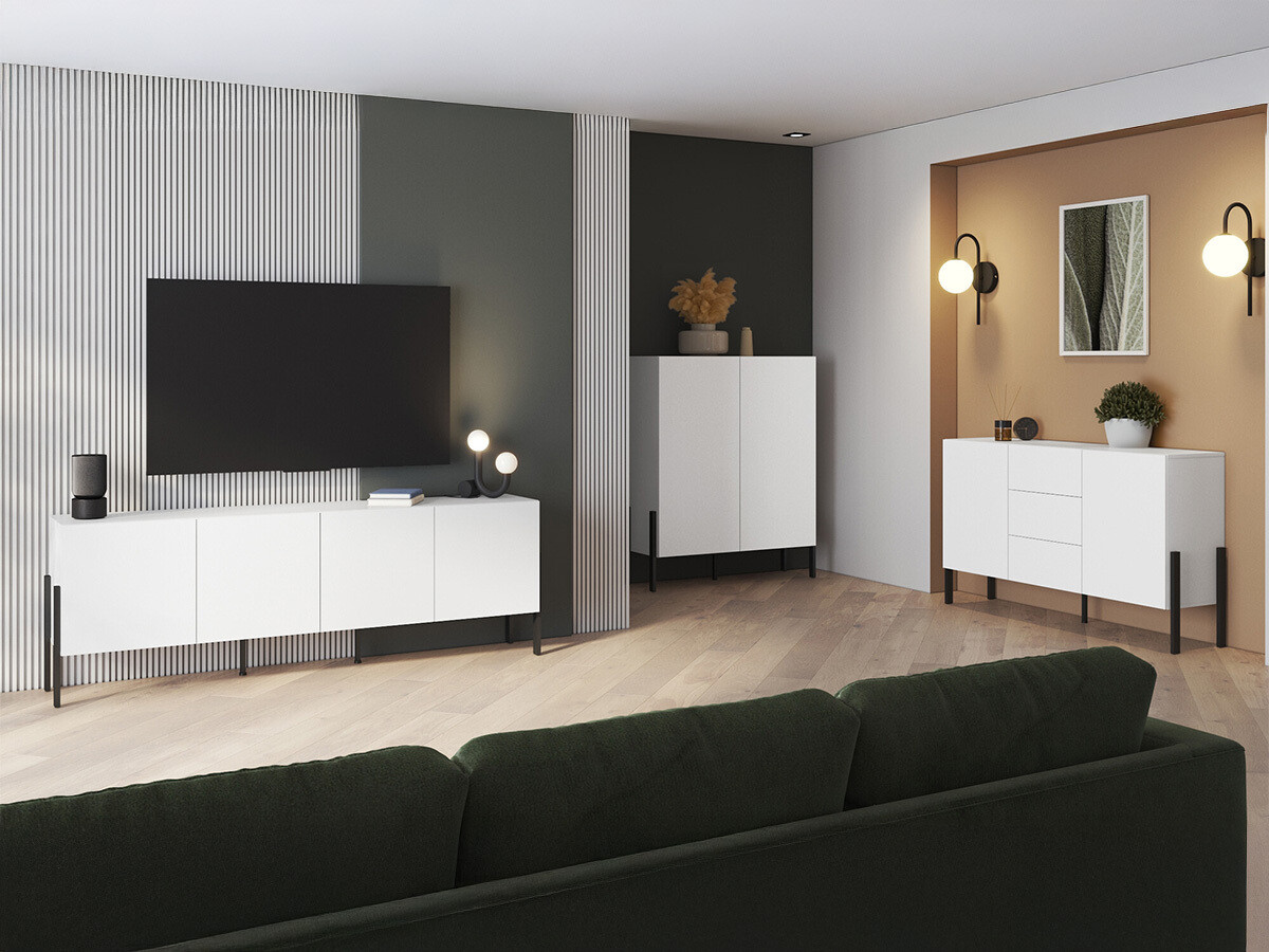 Chest of drawers Etsore 104 (White)
