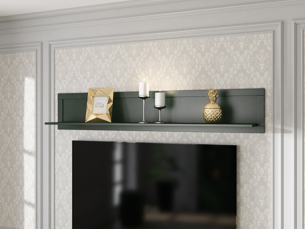 Wall shelf Tolnue 100 (Dark green)
