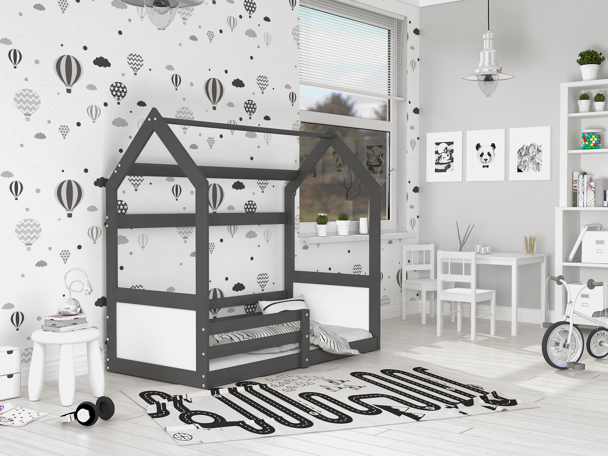 Bed Aurora 174 (Grey)