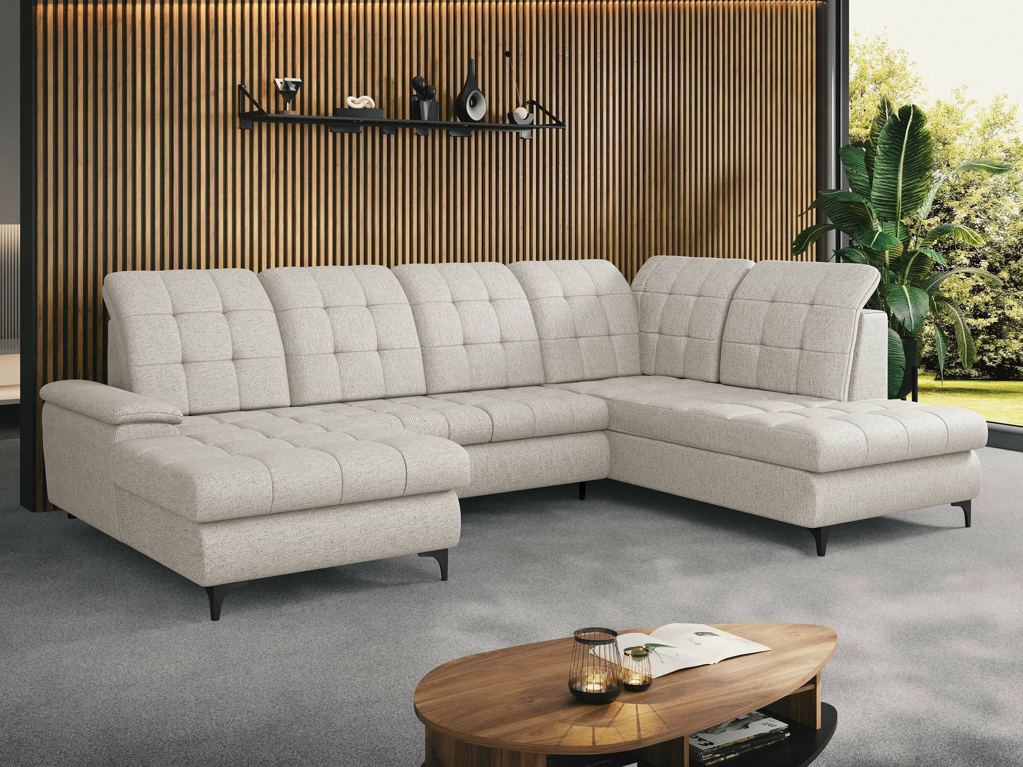 Corner sofa Sanford 100 (Neve 03)