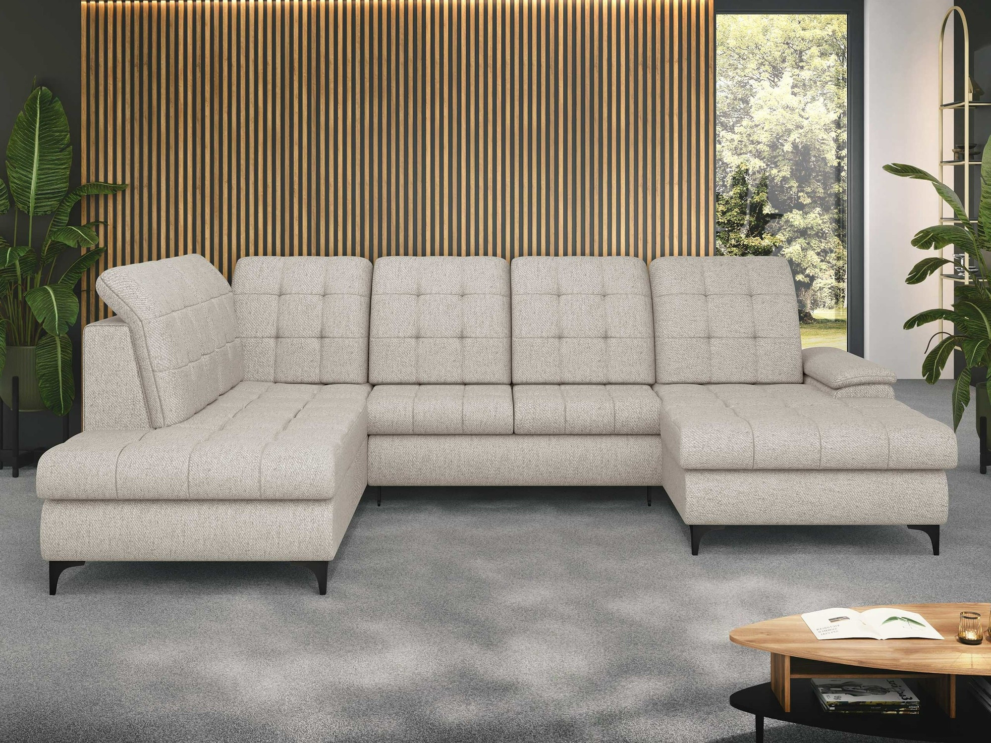 Corner sofa Sanford 100 (Neve 03)
