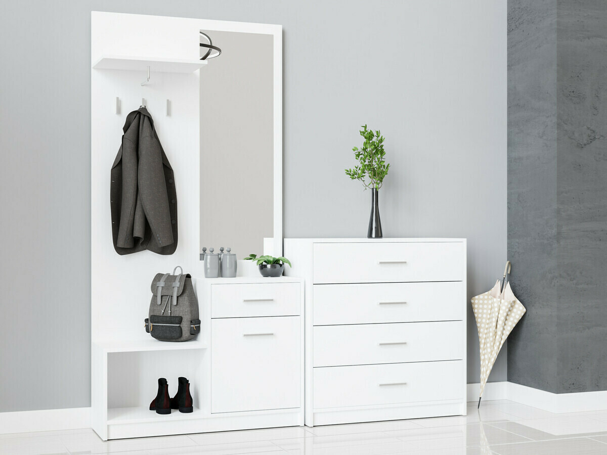 Chest of drawers Novsore 101 (White)