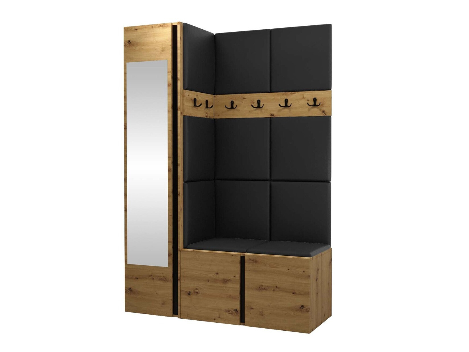 Hallway set Hartford 277 (Eco-leather Soft 011)