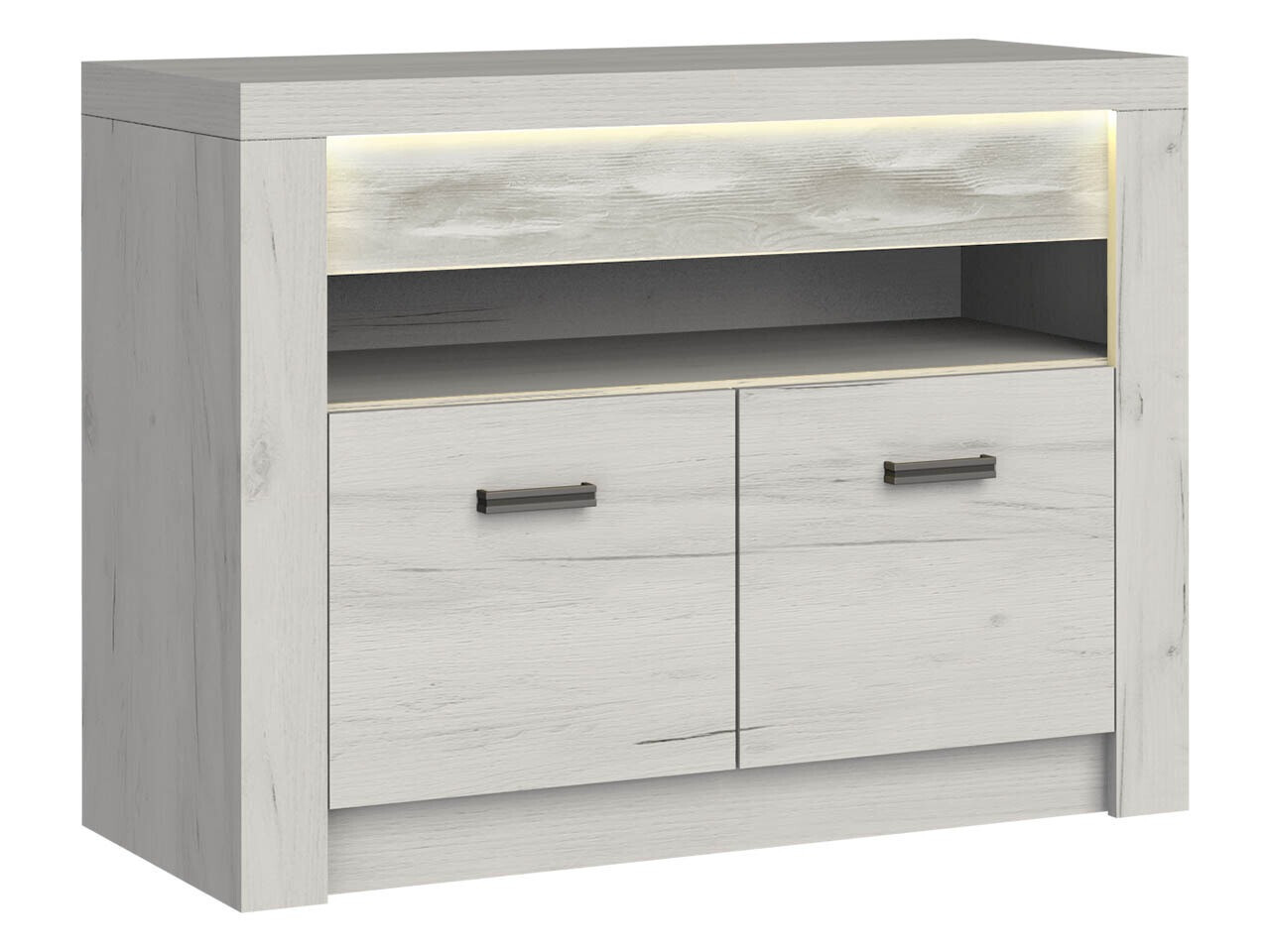 TV stand Serfeno 107 (Craft white)