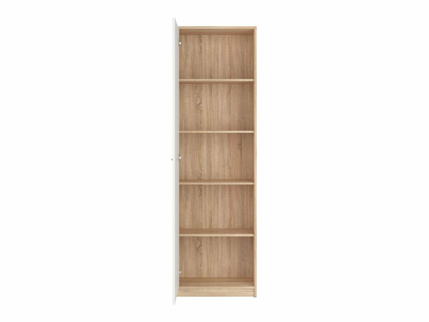 Bookcase Novsore 114 (Sonoma oak + White)