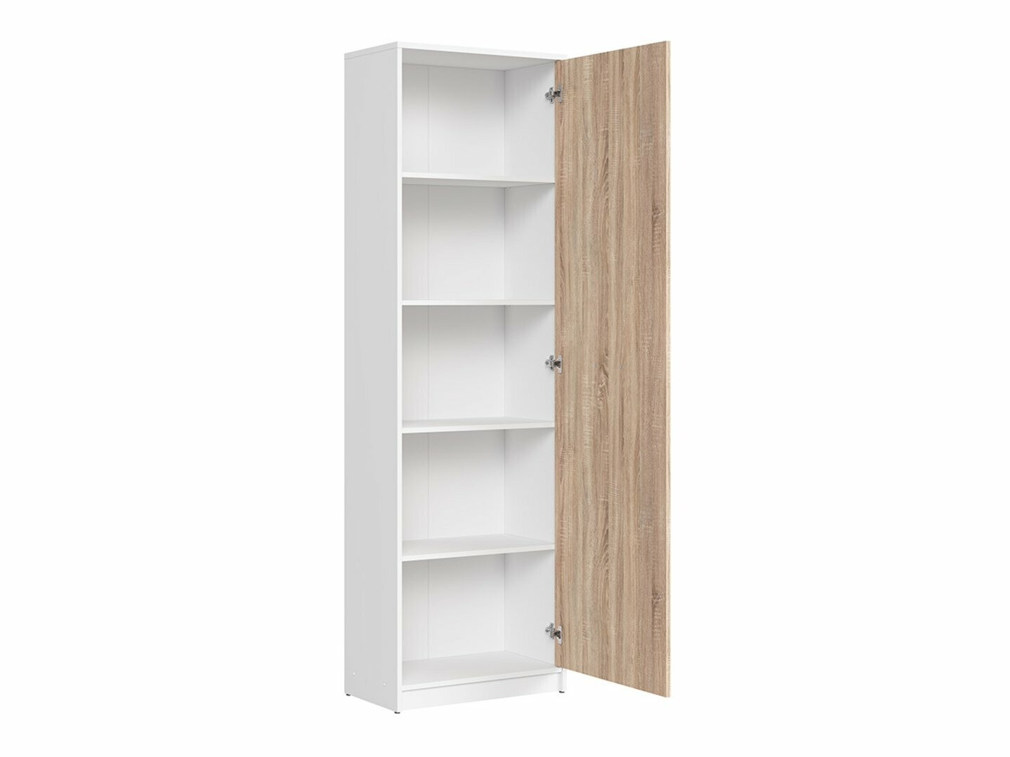 Bookcase Novsore 114 (White + Sonoma oak)