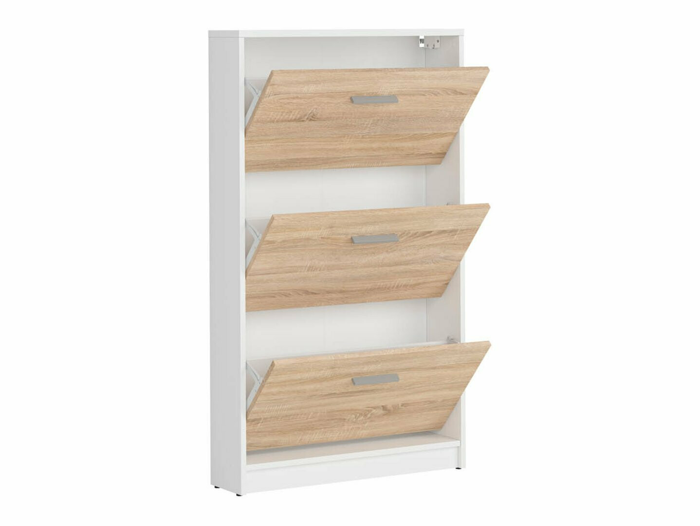 Shoe cabinet Novsore 113 (Sonoma oak + White)