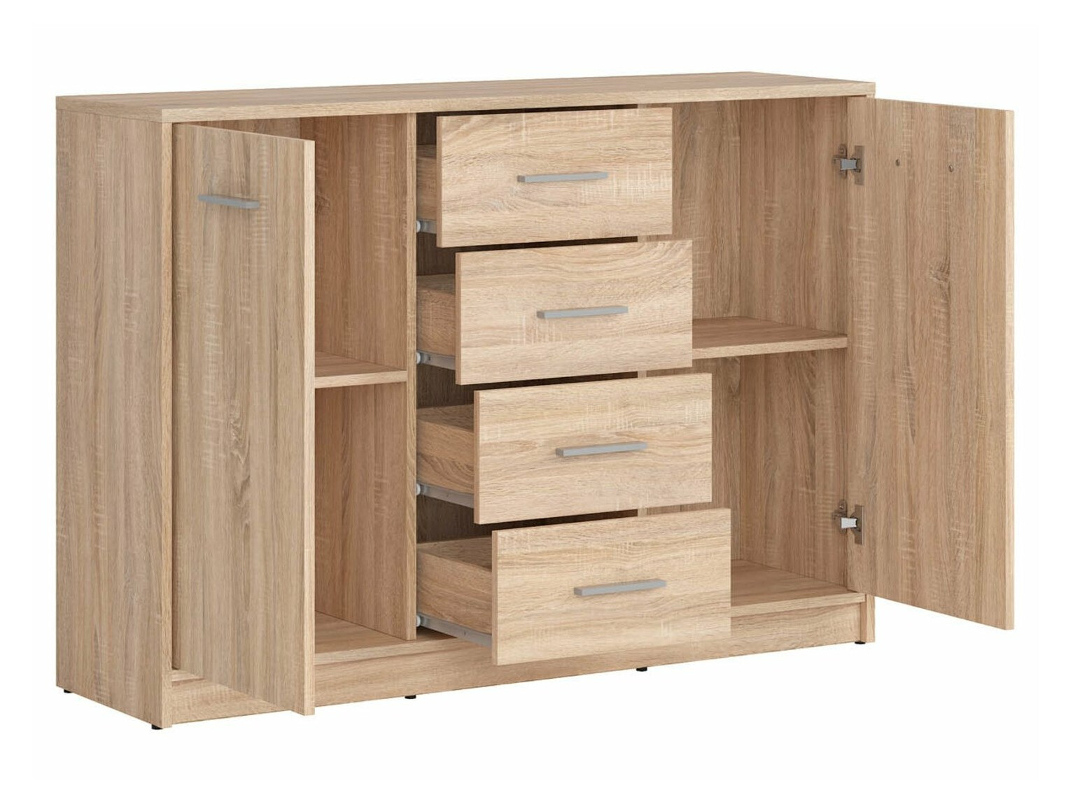 Chest of drawers Novsore 118 (Sonoma oak)