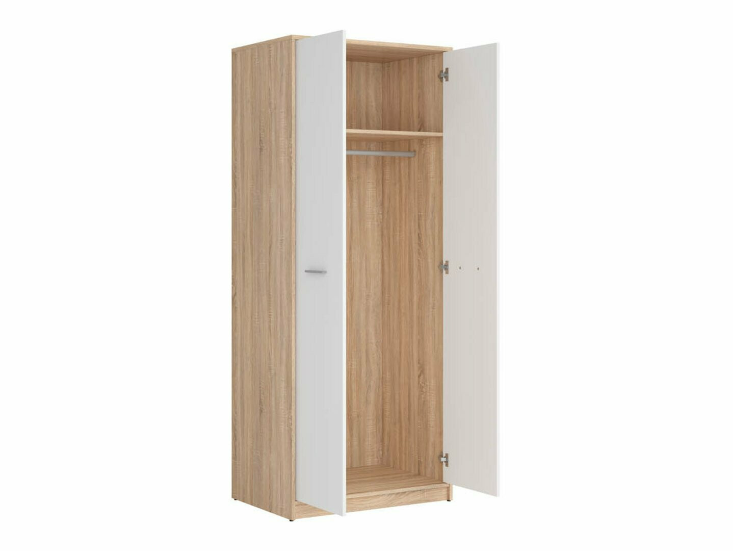 Wardrobe Novsore 120 (Sonoma oak + White)