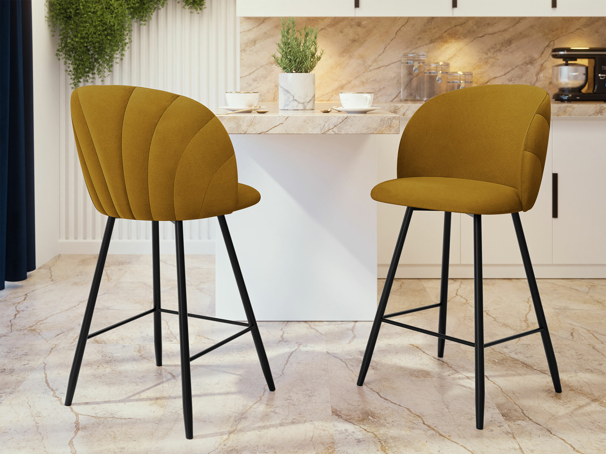 Bar stool Sparks 204 (Royal Velvet 10)