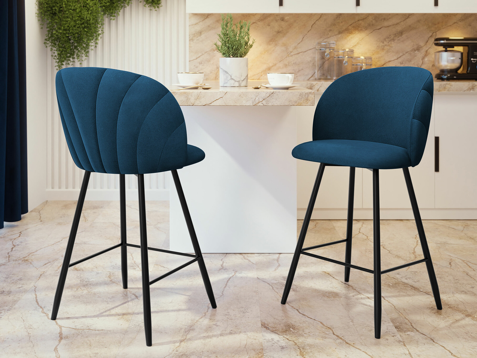 Bar stool Sparks 204 (Royal Velvet 14)