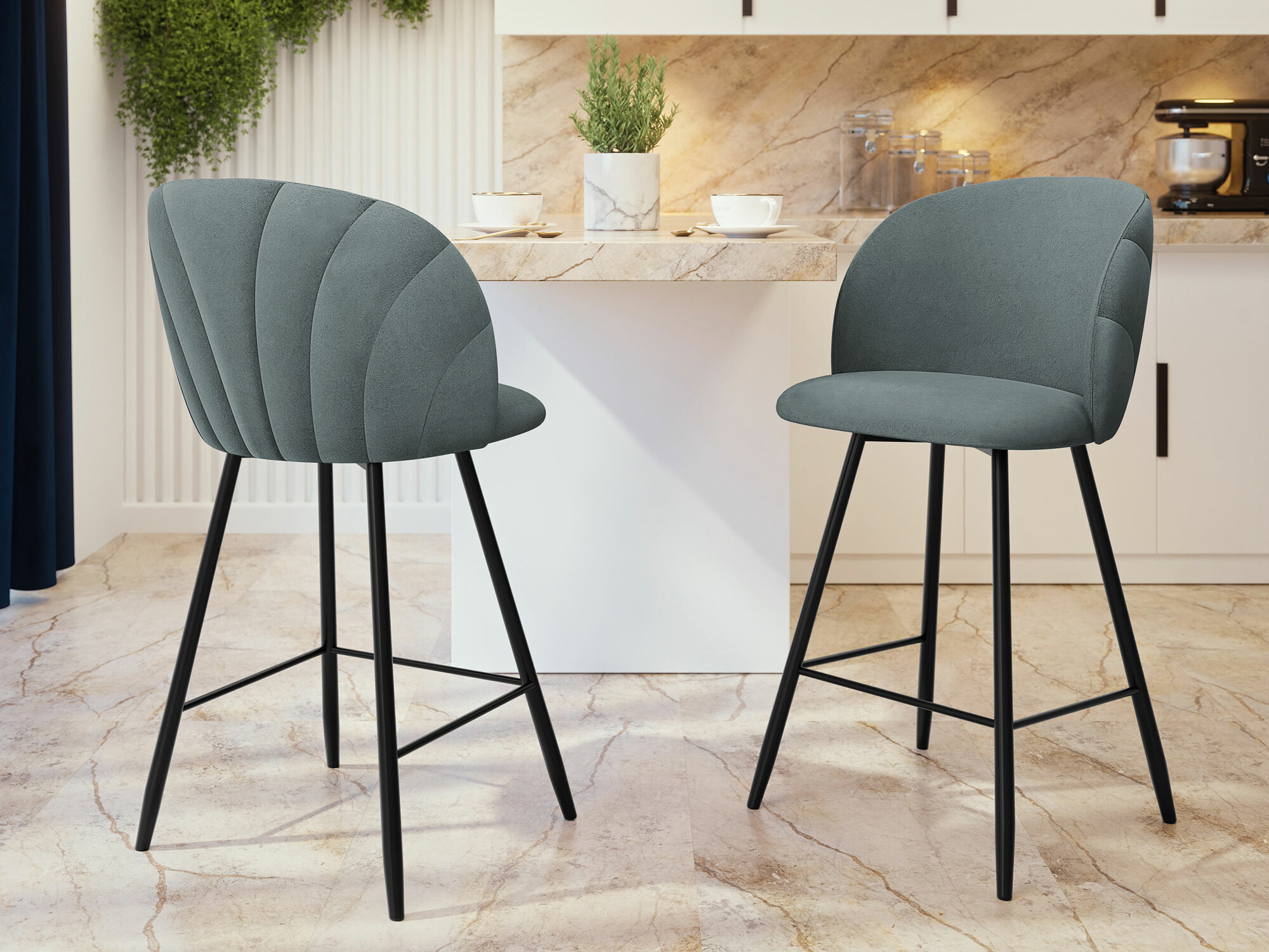 Bar stool Sparks 204 (Royal Velvet 20)