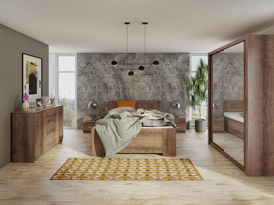 Bedroom set Catromi 113 (Monastery oak)