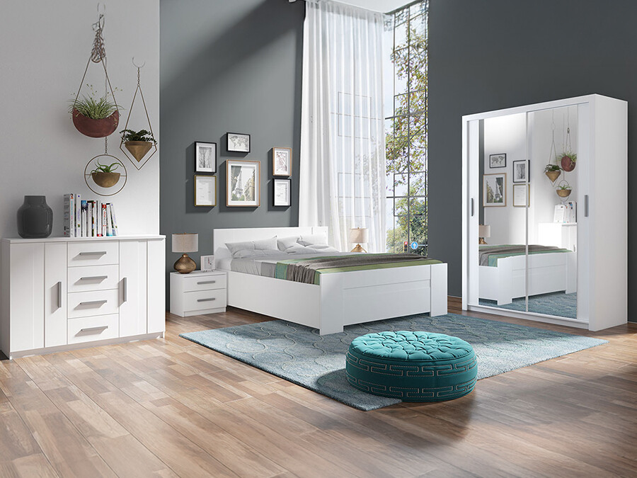 Bedroom set Catromi 113 (White)