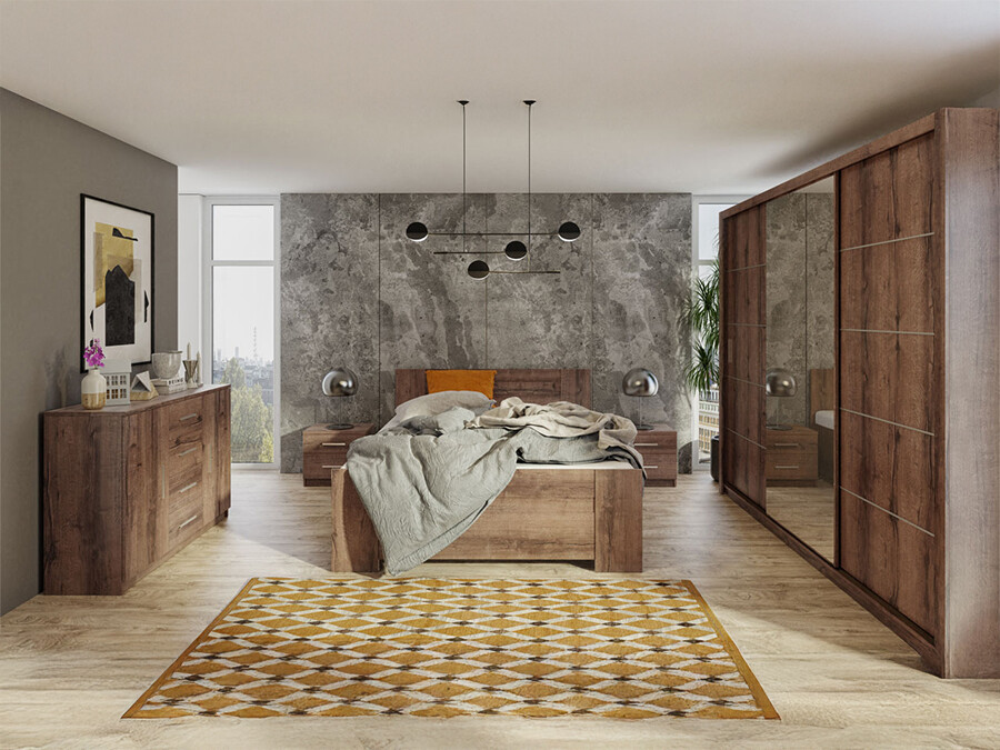 Bedroom set Catromi 116 (Monastery oak)