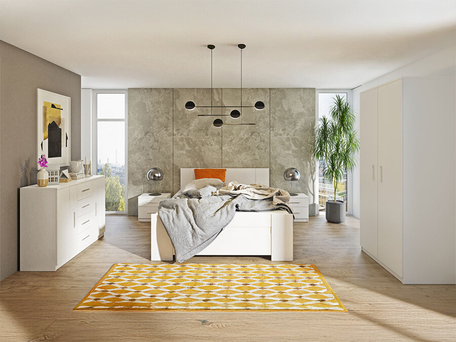 Bedroom set Catromi 122 (White)