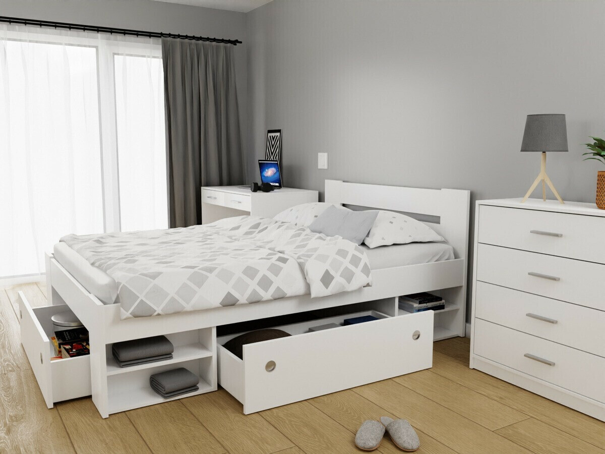 Storage Novsore 129 (White) (3 pcs.)