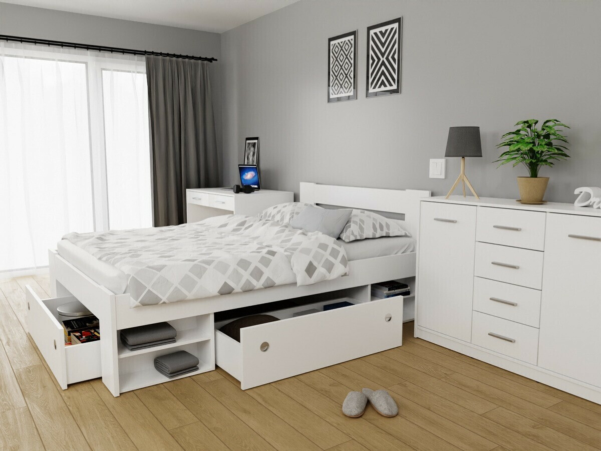 Storage Novsore 131 (White) (3 pcs.)