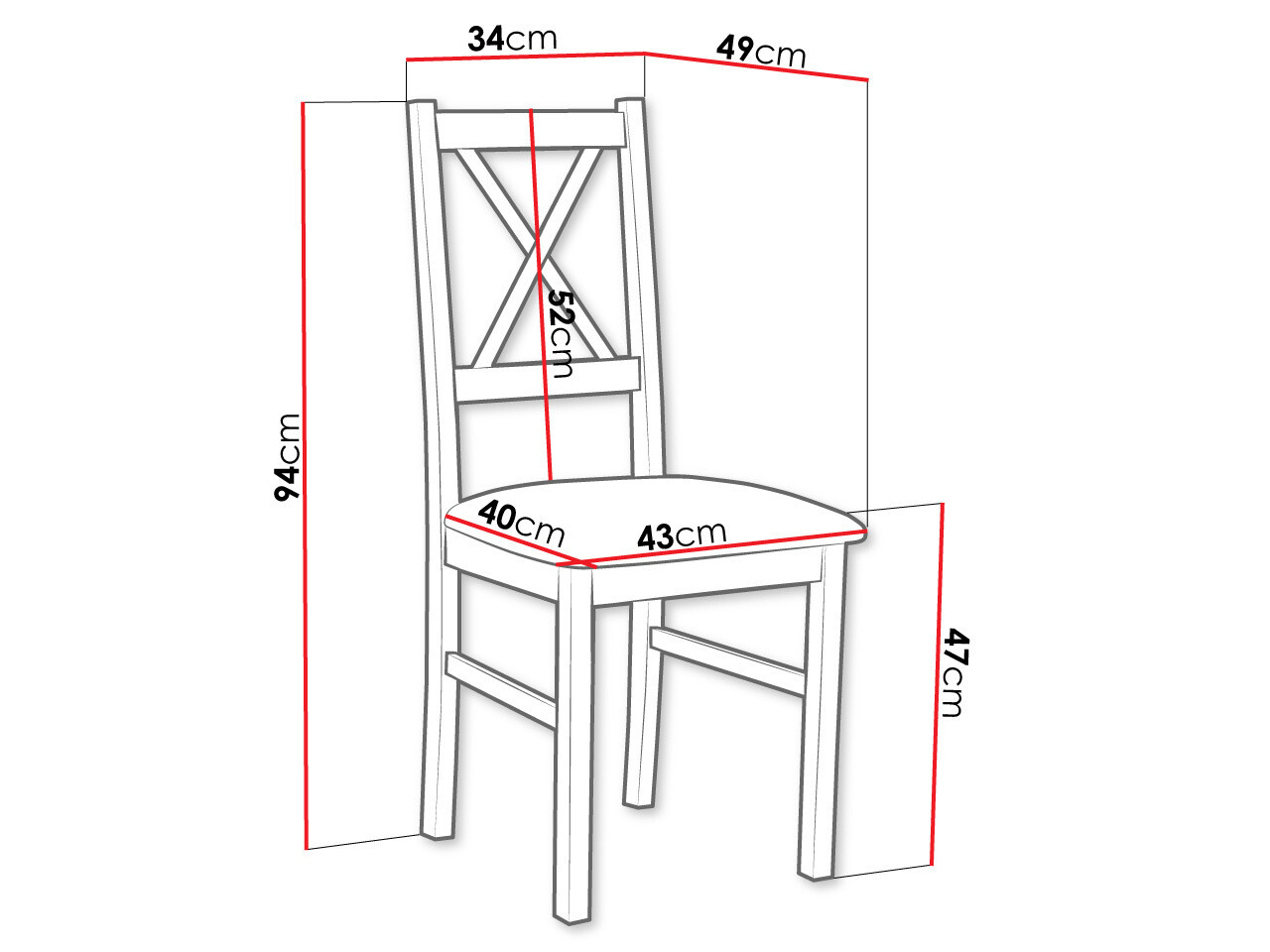 Chair Victorville 173 (Nut)
