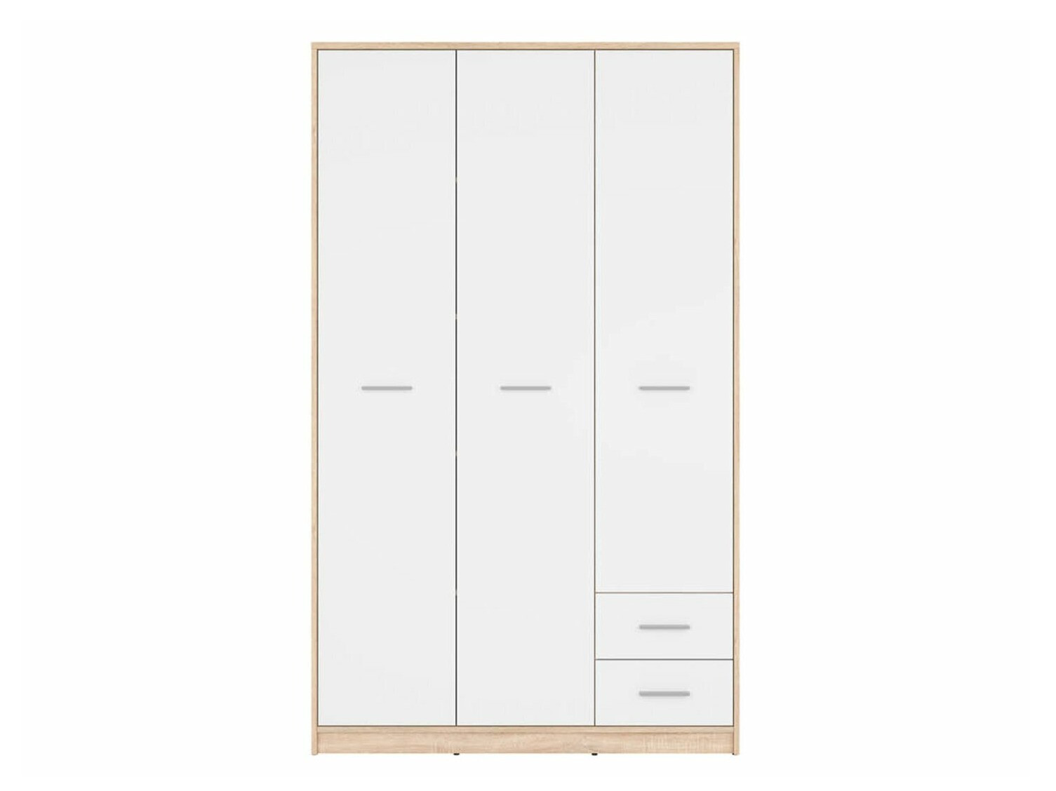 Wardrobe Novsore 134 (Sonoma oak + White)