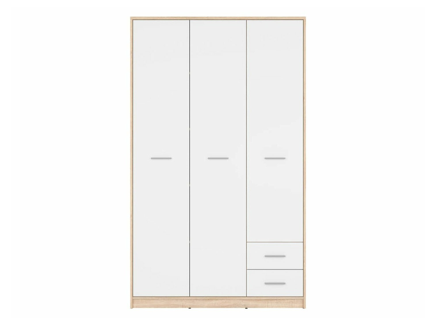 Wardrobe Novsore 134 (Sonoma oak + White)