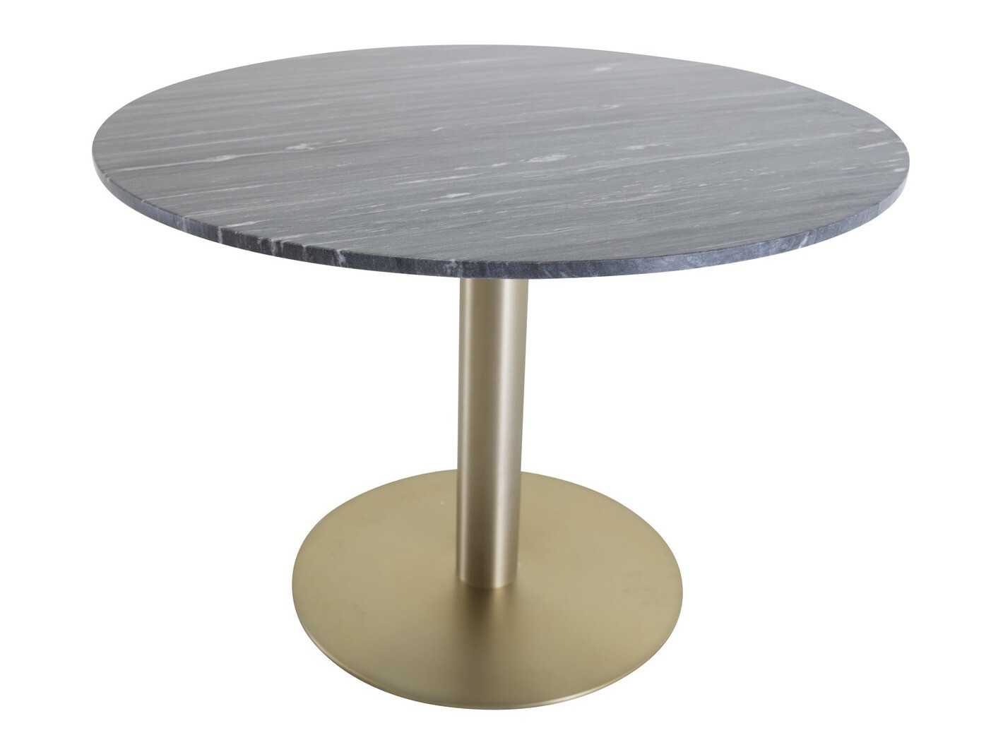 Table Dallas 175 (Black marble + Brass)
