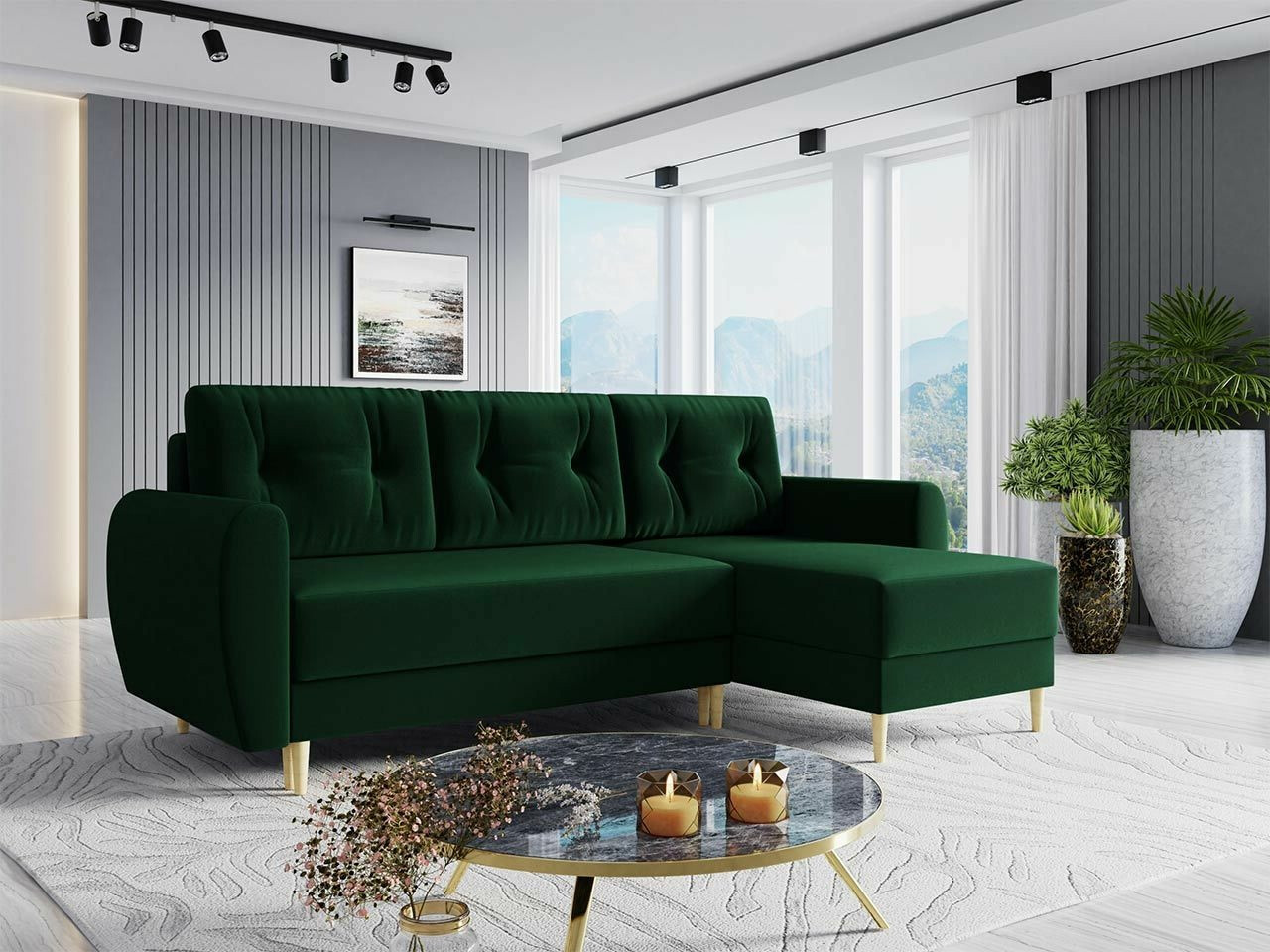 Corner sofa Memphis 109 (Itaka 10)