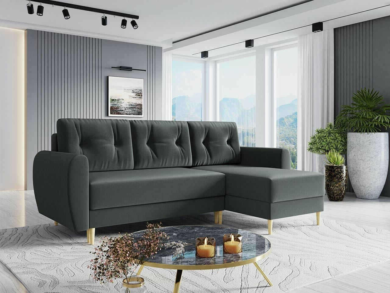 Corner sofa Memphis 109 (Itaka 14)