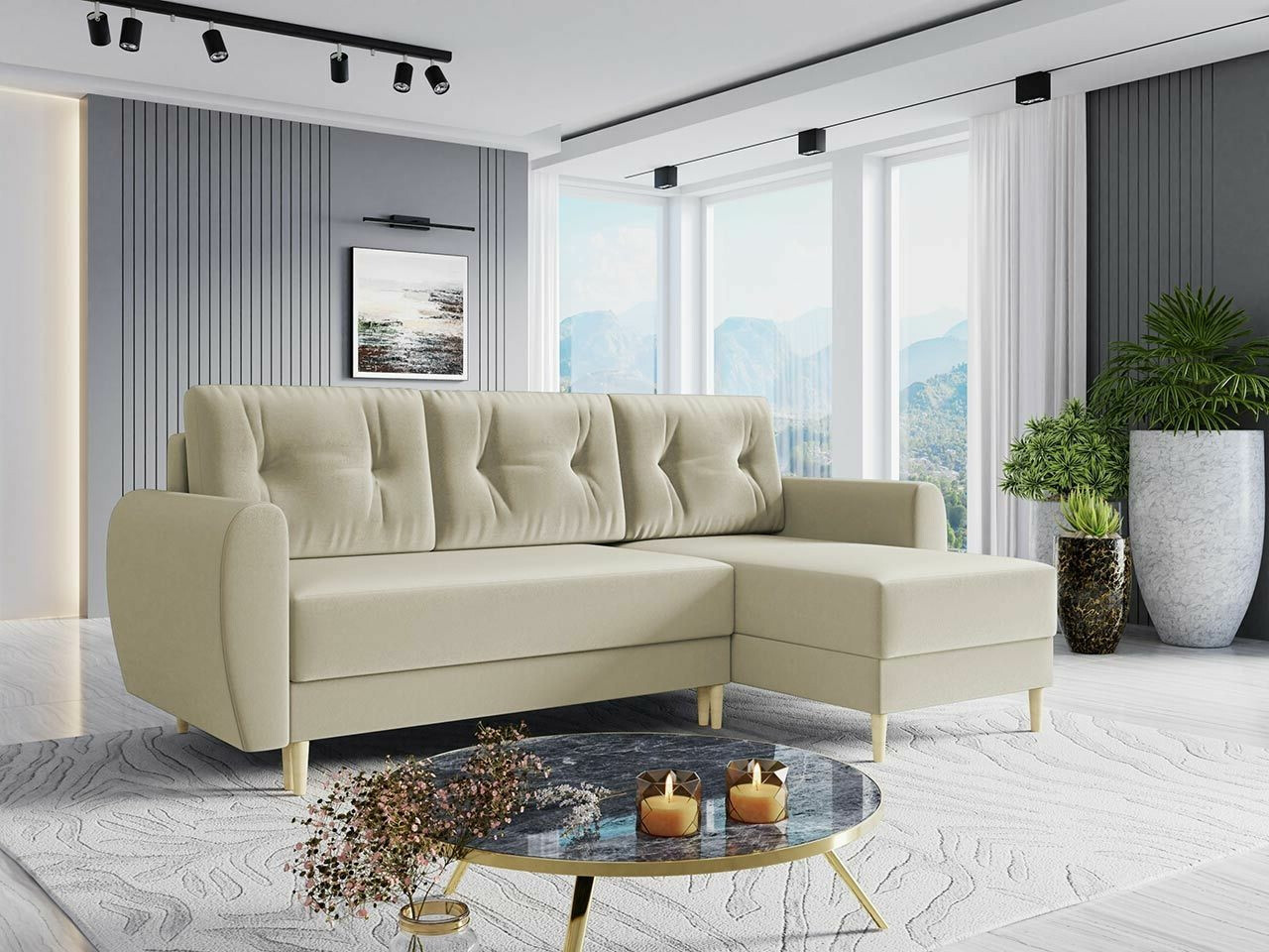 Corner sofa Memphis 109 (Itaka 16)