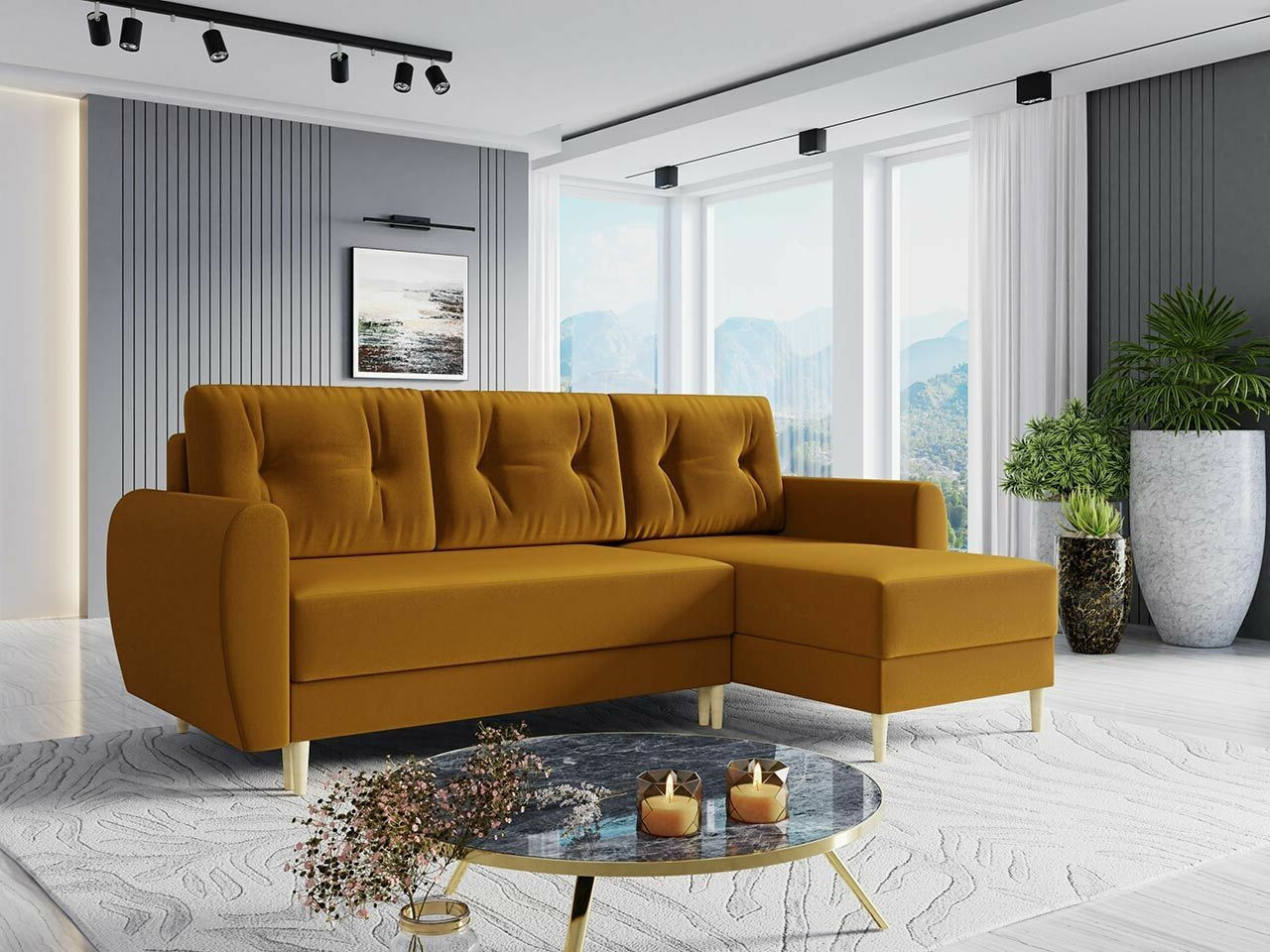 Corner sofa Memphis 109 (Itaka 33)