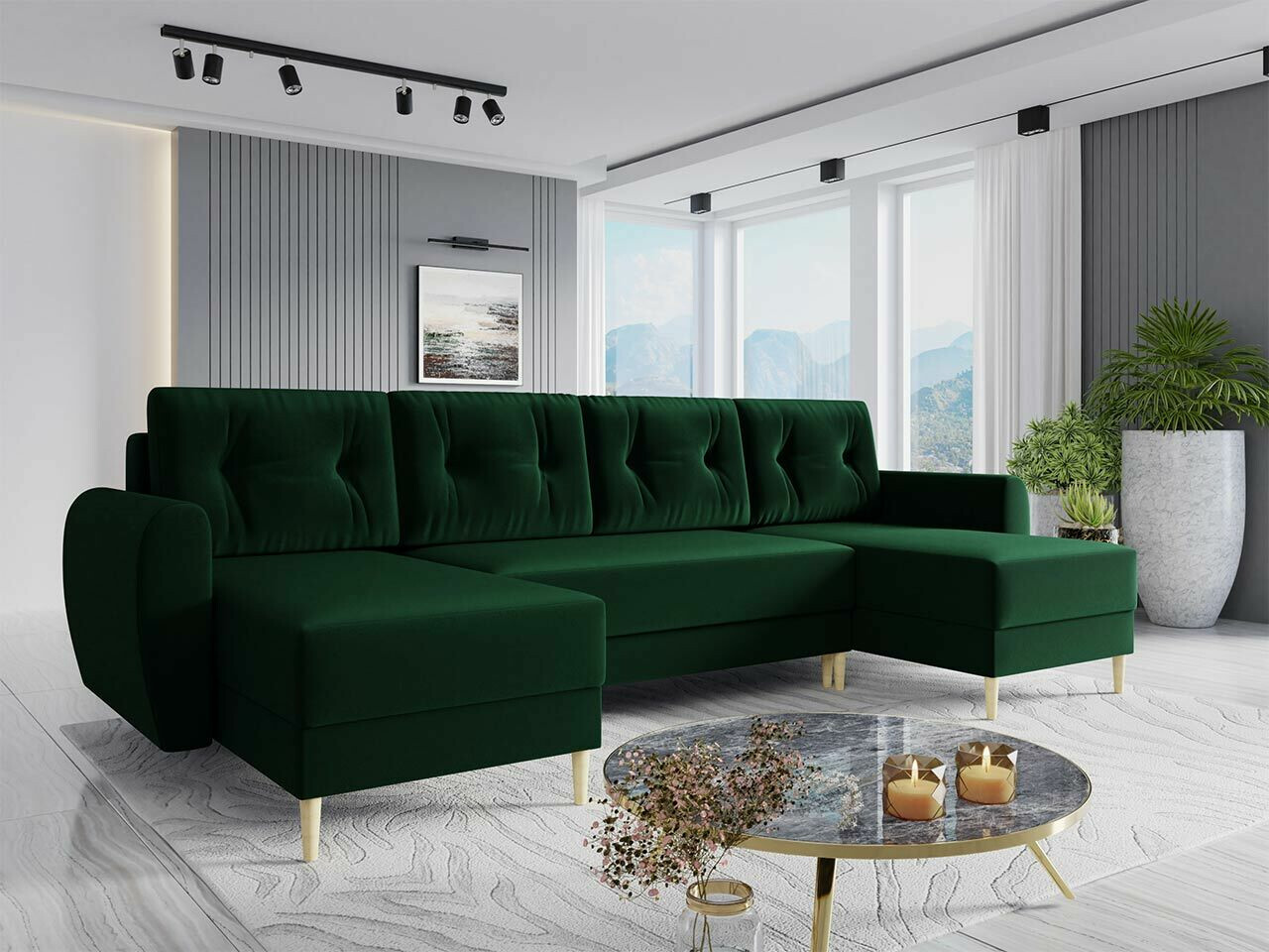 Corner sofa Memphis 110 (Itaka 10)