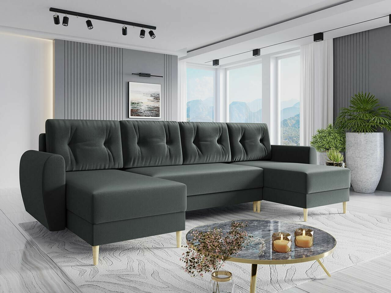 Corner sofa Memphis 110 (Itaka 14)