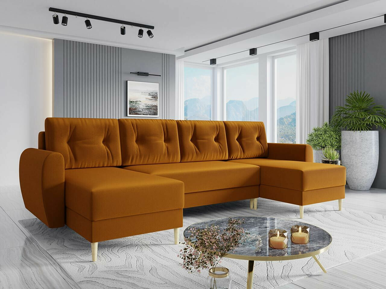 Corner sofa Memphis 110 (Itaka 33)