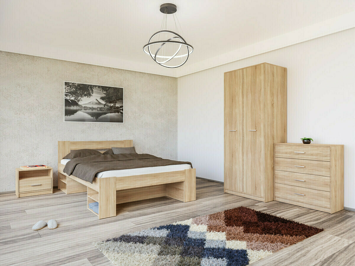 Bedroom set Novsore 147 (Sonoma oak)