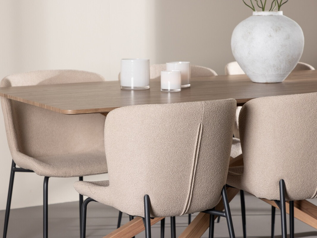 Dining set Dallas 5102 (Beige)