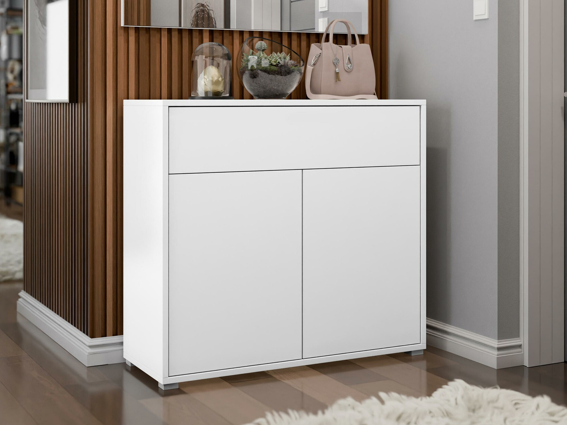 Chest of drawers Comfivo Tutela IV (White)